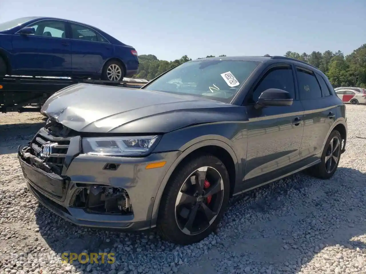 2 Photograph of a damaged car WA1C4AFY3K2003027 AUDI SQ5 2019