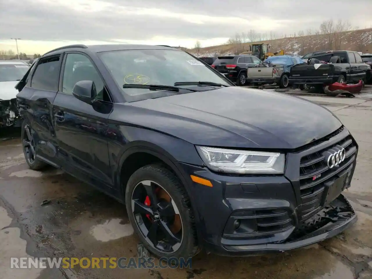 1 Photograph of a damaged car WA1C4AFY3K2007689 AUDI SQ5 2019
