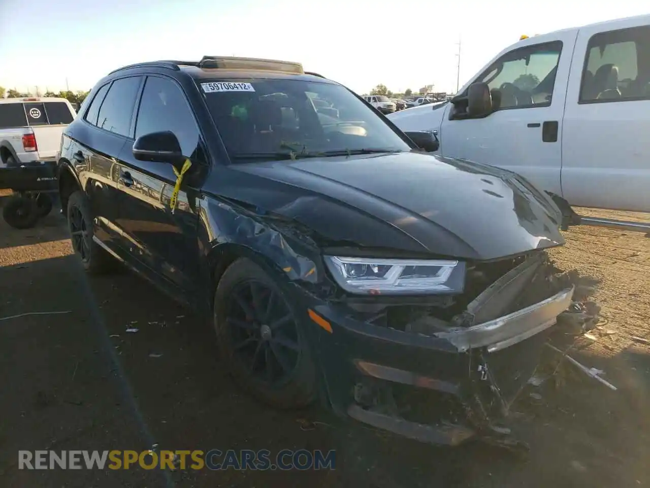 1 Photograph of a damaged car WA1C4AFY4K2068162 AUDI SQ5 2019