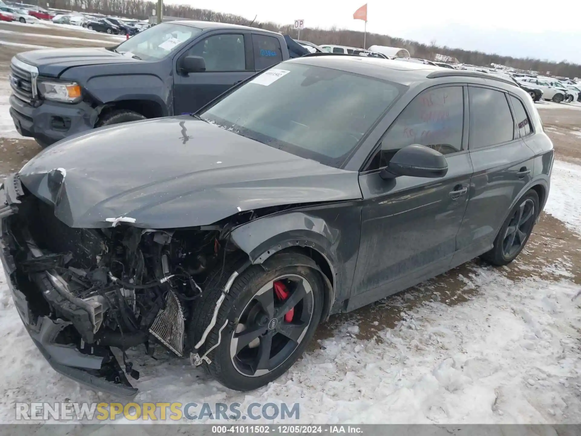 2 Photograph of a damaged car WA1C4AFY9K2004831 AUDI SQ5 2019
