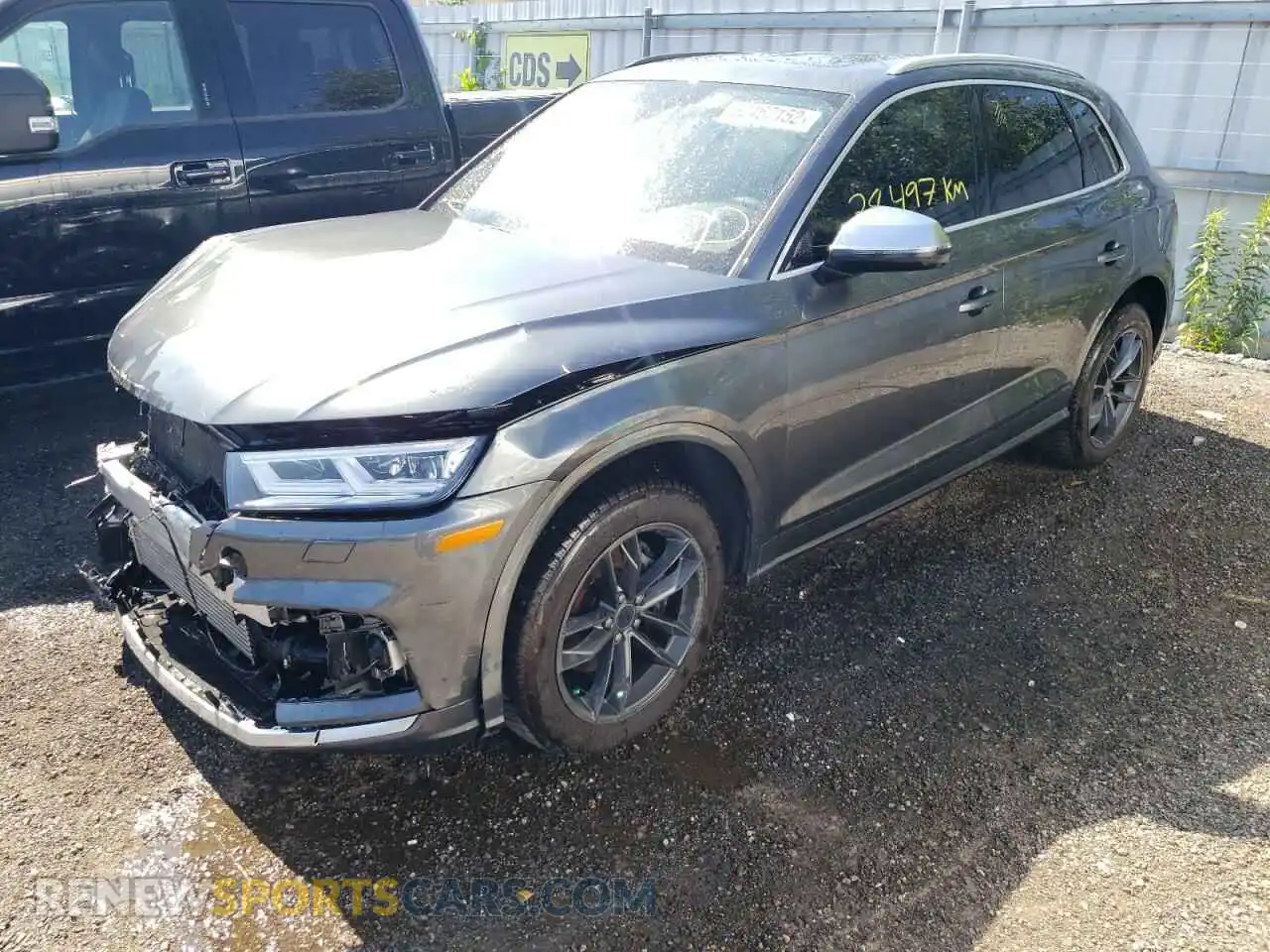 2 Photograph of a damaged car WA1A4AFY5L2029542 AUDI SQ5 2020