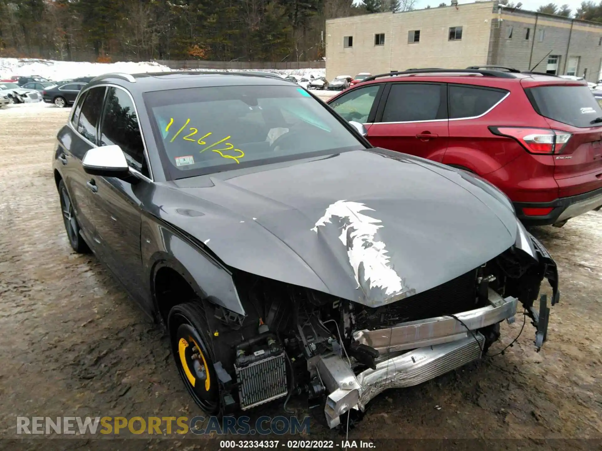 1 fotografías del automóvil dañado WA1B4AFY4L2056977 AUDI SQ5 2020