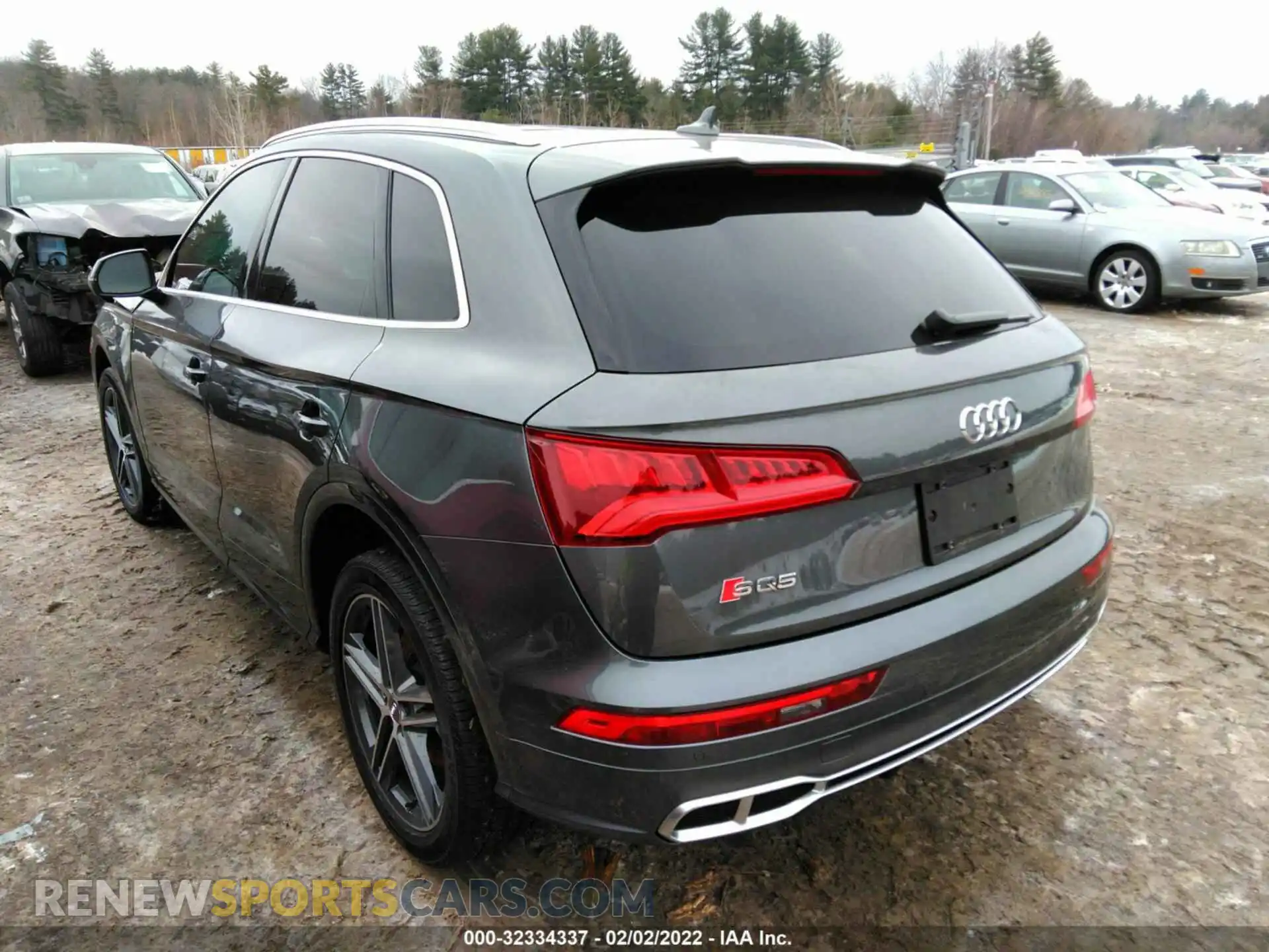 3 fotografías del automóvil dañado WA1B4AFY4L2056977 AUDI SQ5 2020