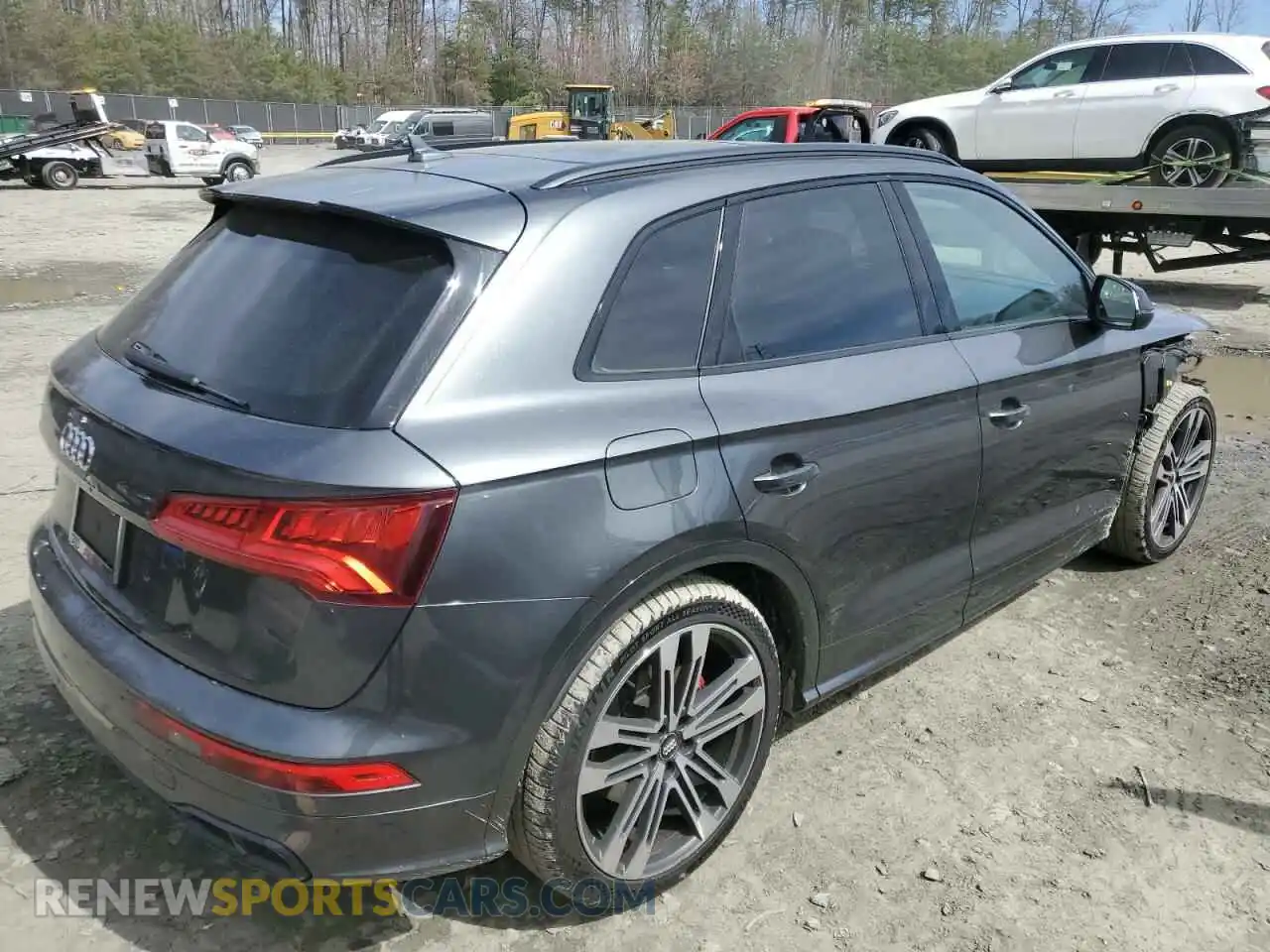 3 fotografías del automóvil dañado WA1B4AFY5L2021994 AUDI SQ5 2020