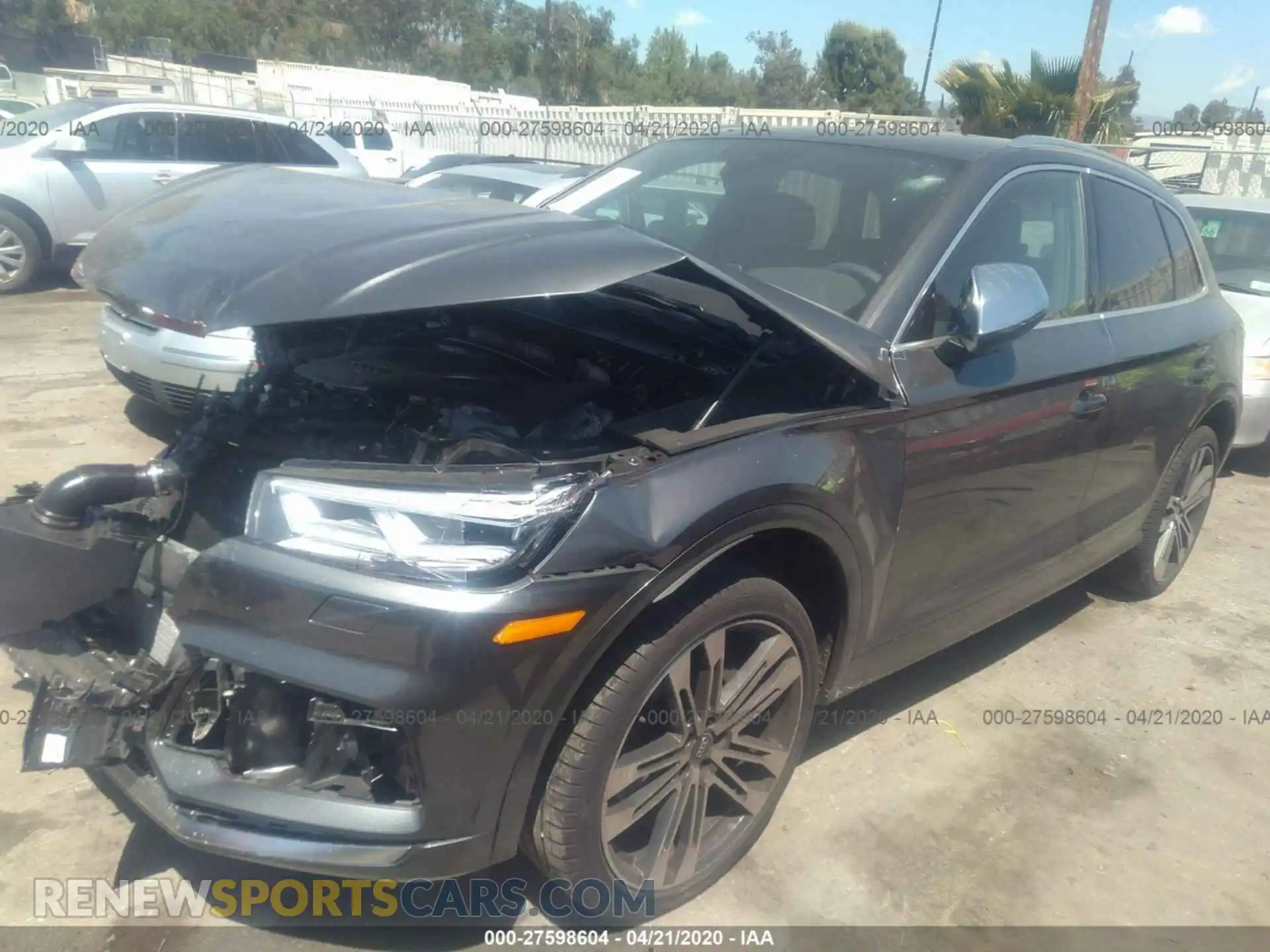 2 Photograph of a damaged car WA1B4AFY5L2052873 AUDI SQ5 2020