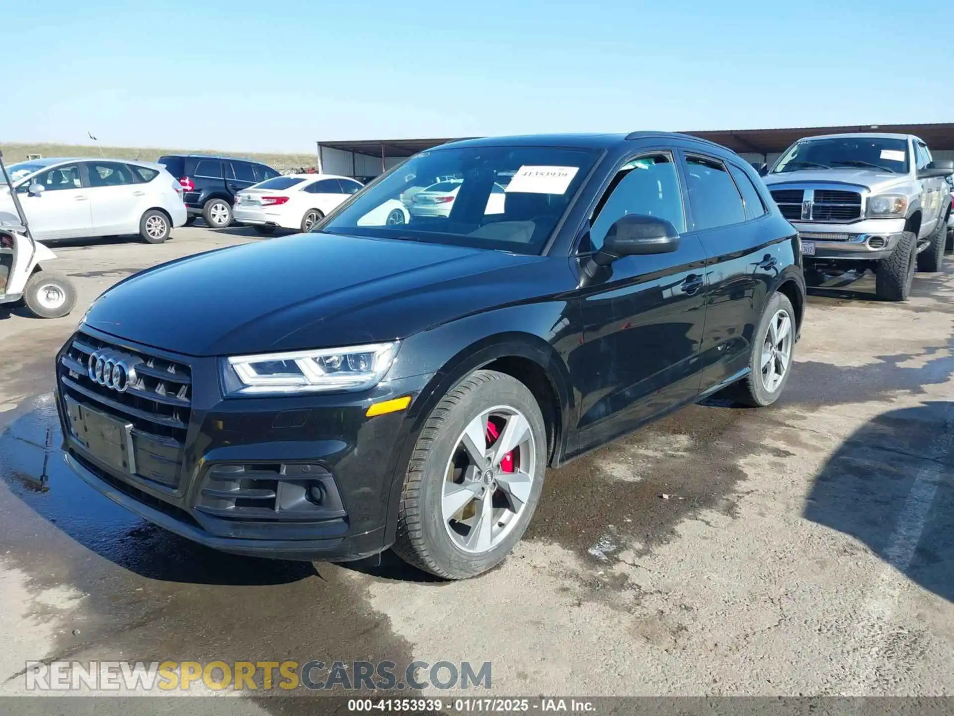 2 Photograph of a damaged car WA1B4AFY7L2077645 AUDI SQ5 2020