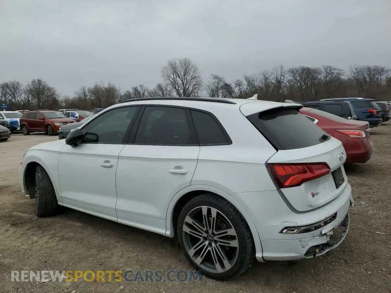 2 fotografías del automóvil dañado WA1B4AFY7L2086507 AUDI SQ5 2020