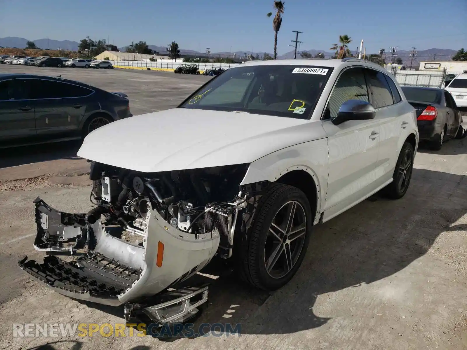2 Photograph of a damaged car WA1B4AFY8L2027241 AUDI SQ5 2020