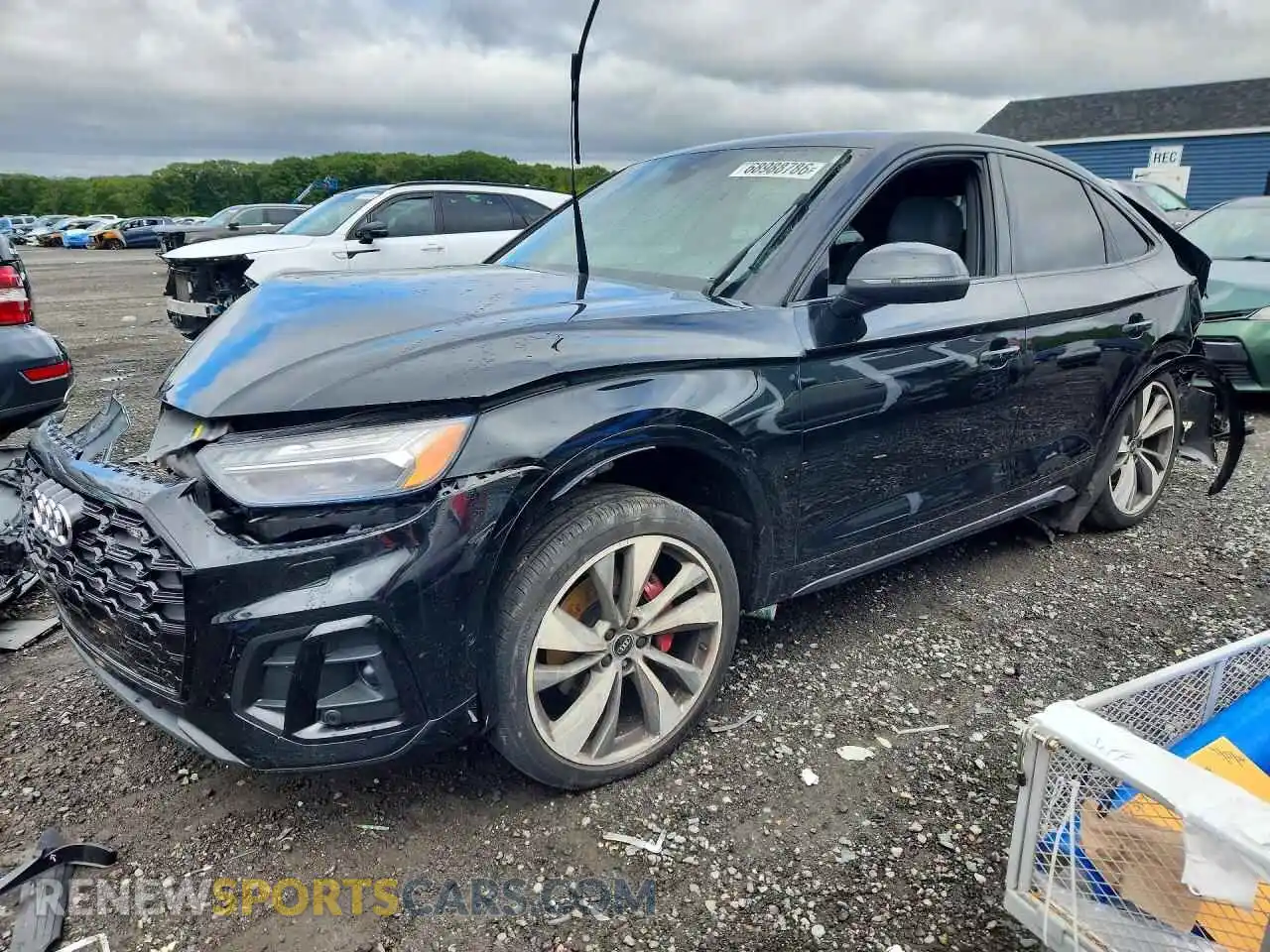 1 Photograph of a damaged car WA134BFY1M2069424 AUDI SQ5 2021