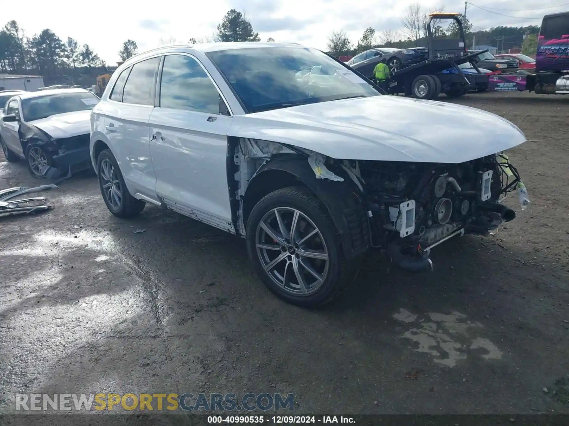 1 fotografías del automóvil dañado WA1A4AFY3M2072987 AUDI SQ5 2021