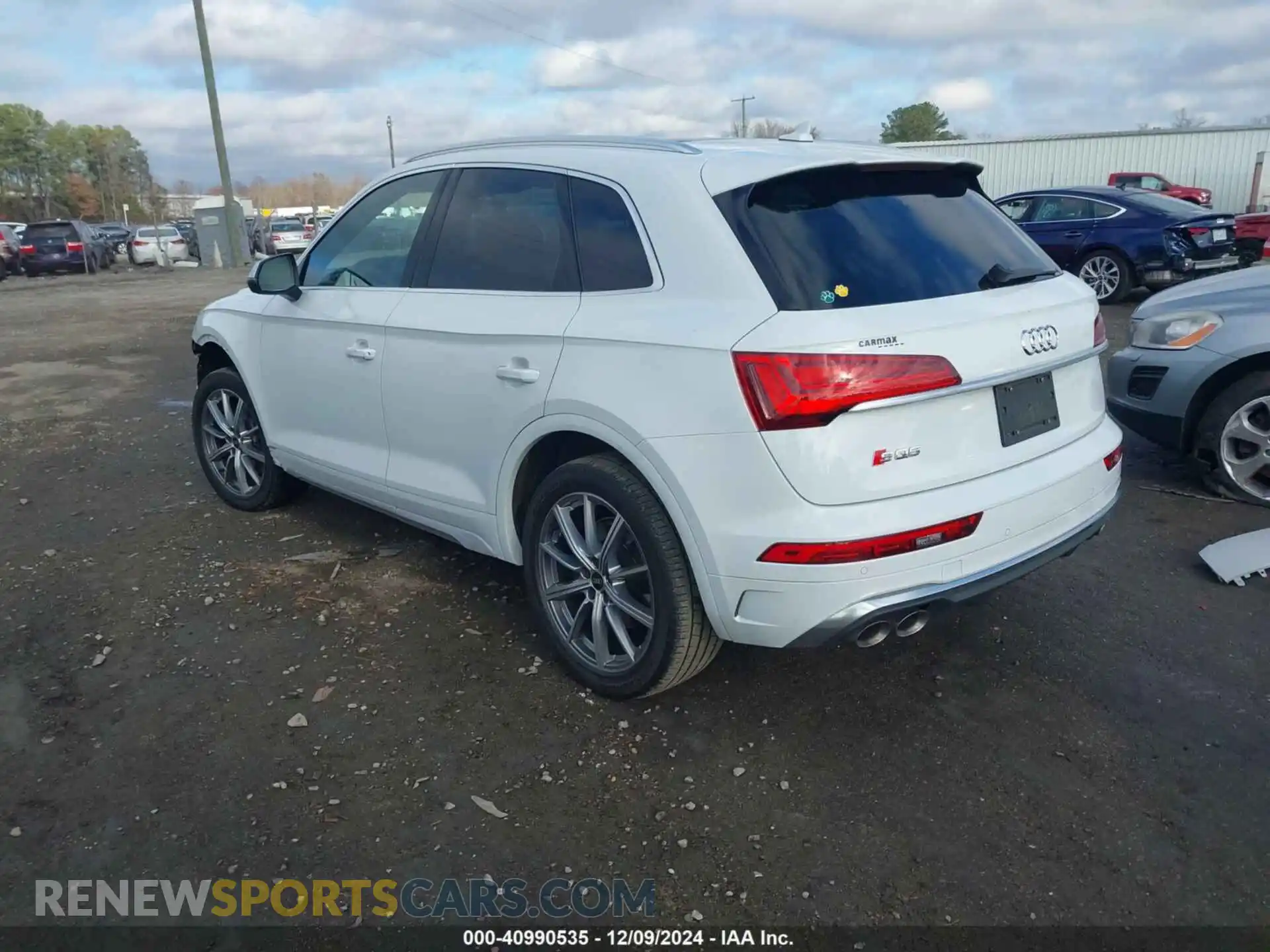 3 fotografías del automóvil dañado WA1A4AFY3M2072987 AUDI SQ5 2021