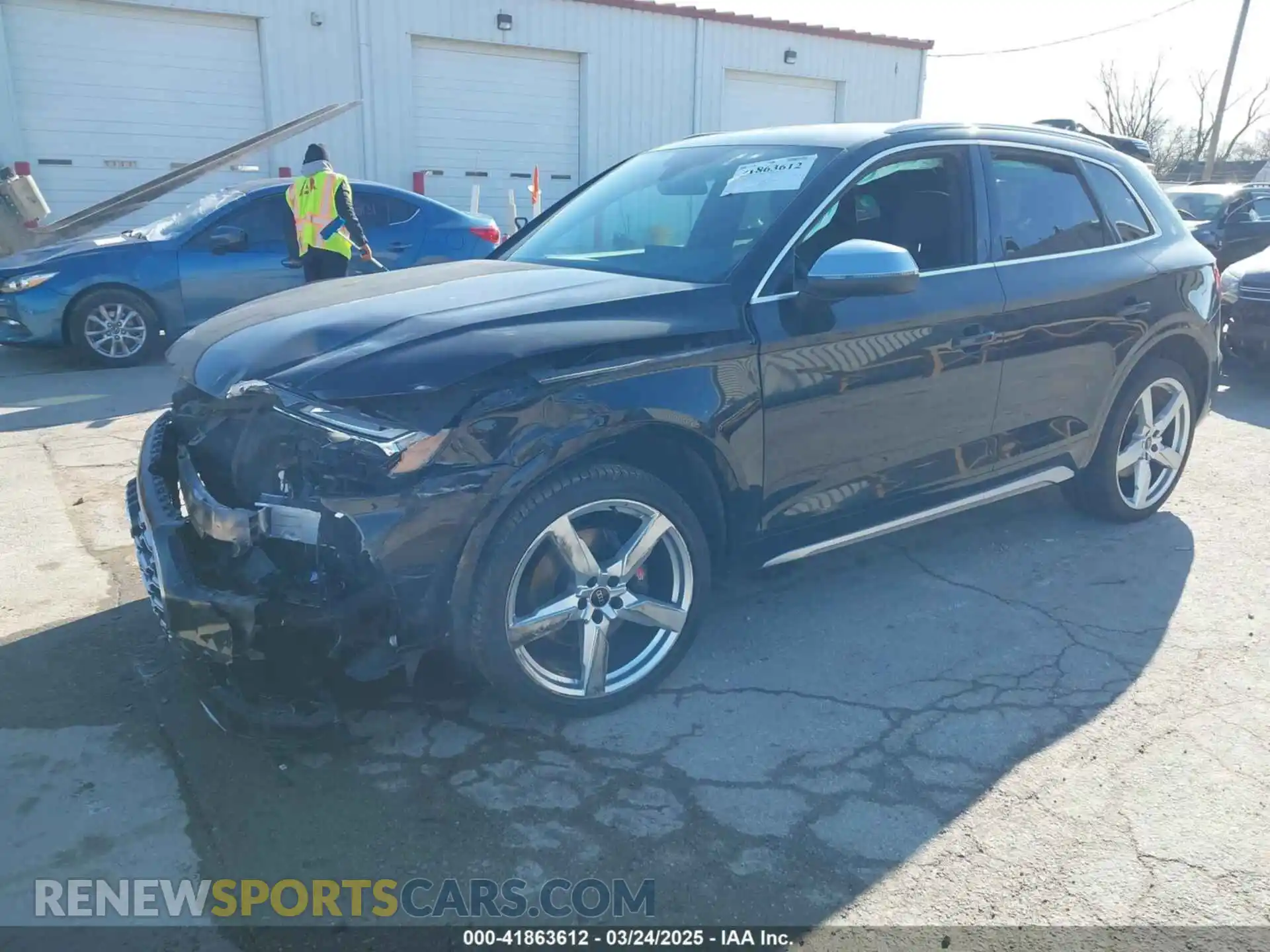 2 Photograph of a damaged car WA1B4AFY0M2042365 AUDI SQ5 2021