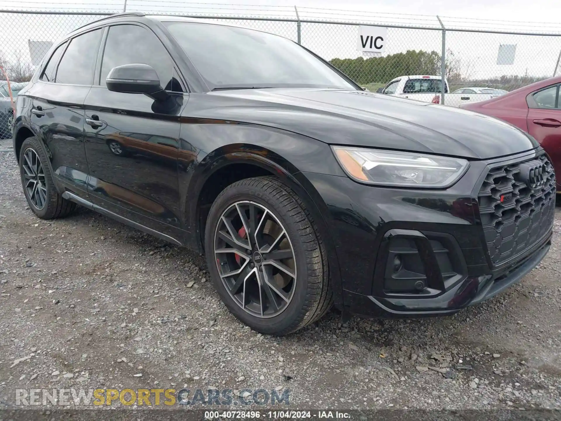 1 Photograph of a damaged car WA1B4AFY2M2096640 AUDI SQ5 2021