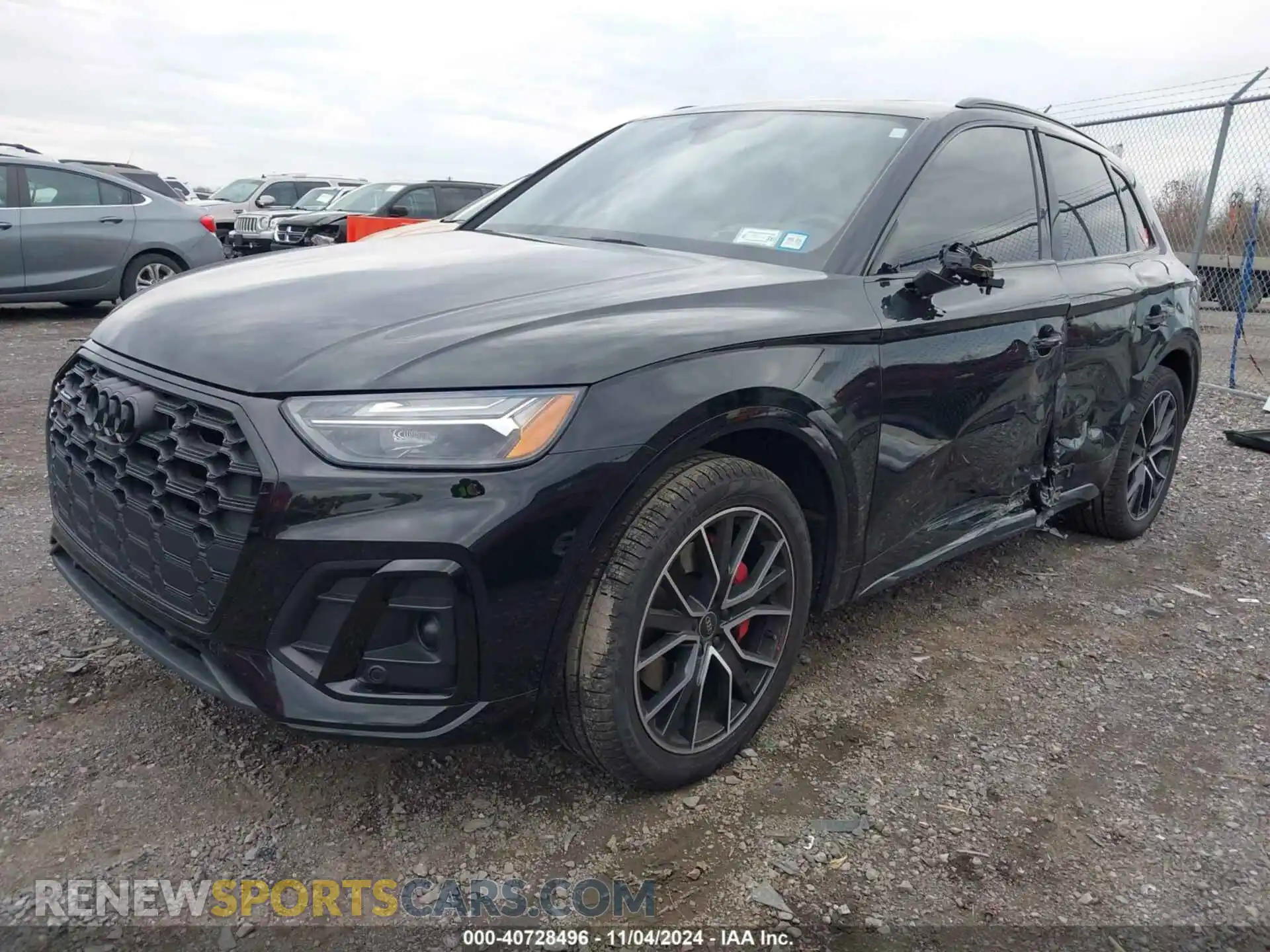 2 Photograph of a damaged car WA1B4AFY2M2096640 AUDI SQ5 2021