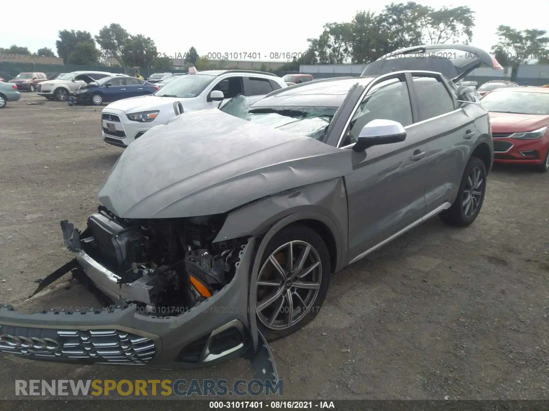2 Photograph of a damaged car WA1B4AFY7M2027958 AUDI SQ5 2021