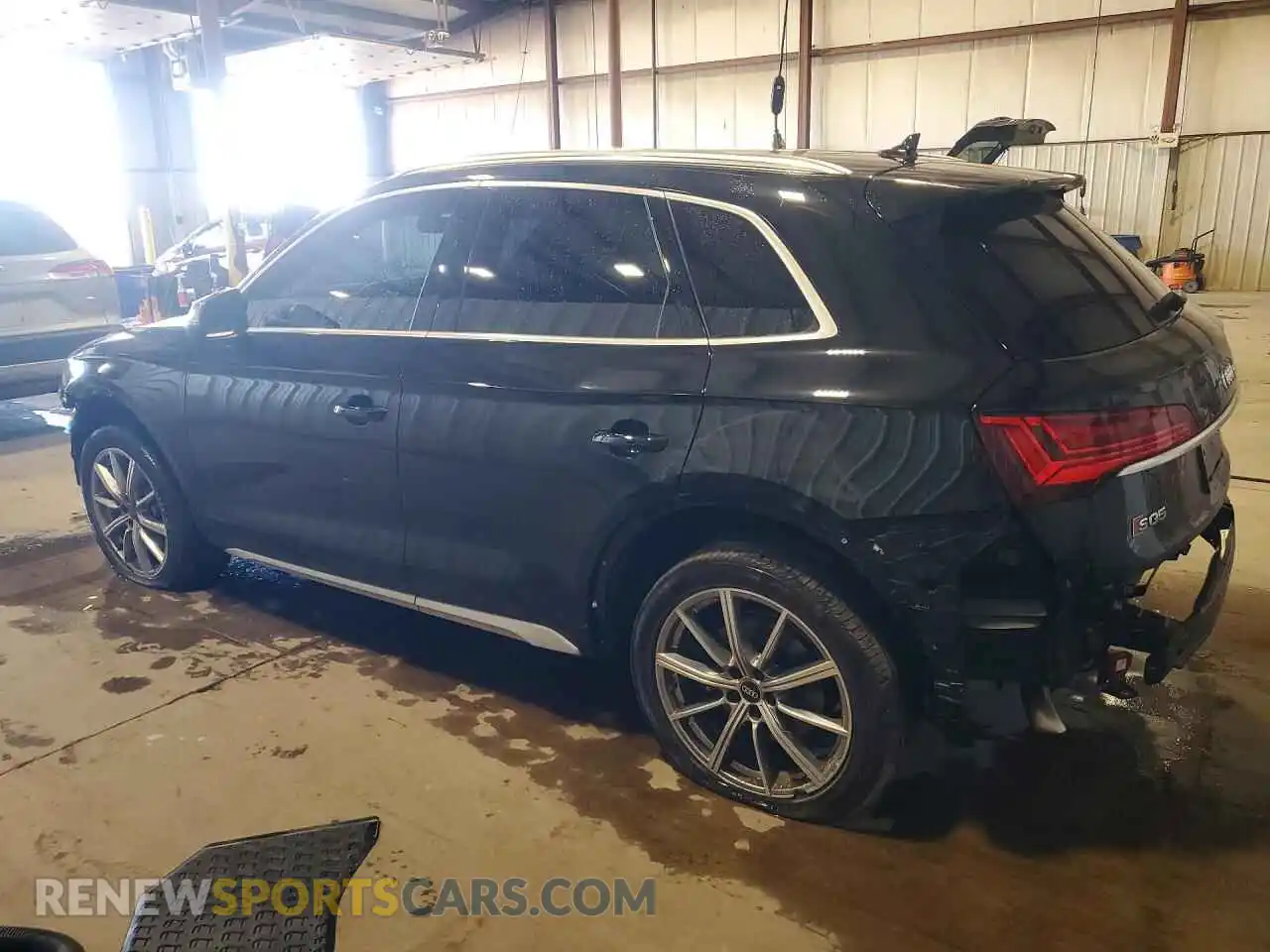 2 fotografías del automóvil dañado WA1B4AFY7M2029175 AUDI SQ5 2021