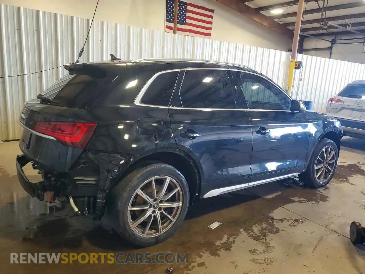 3 fotografías del automóvil dañado WA1B4AFY7M2029175 AUDI SQ5 2021