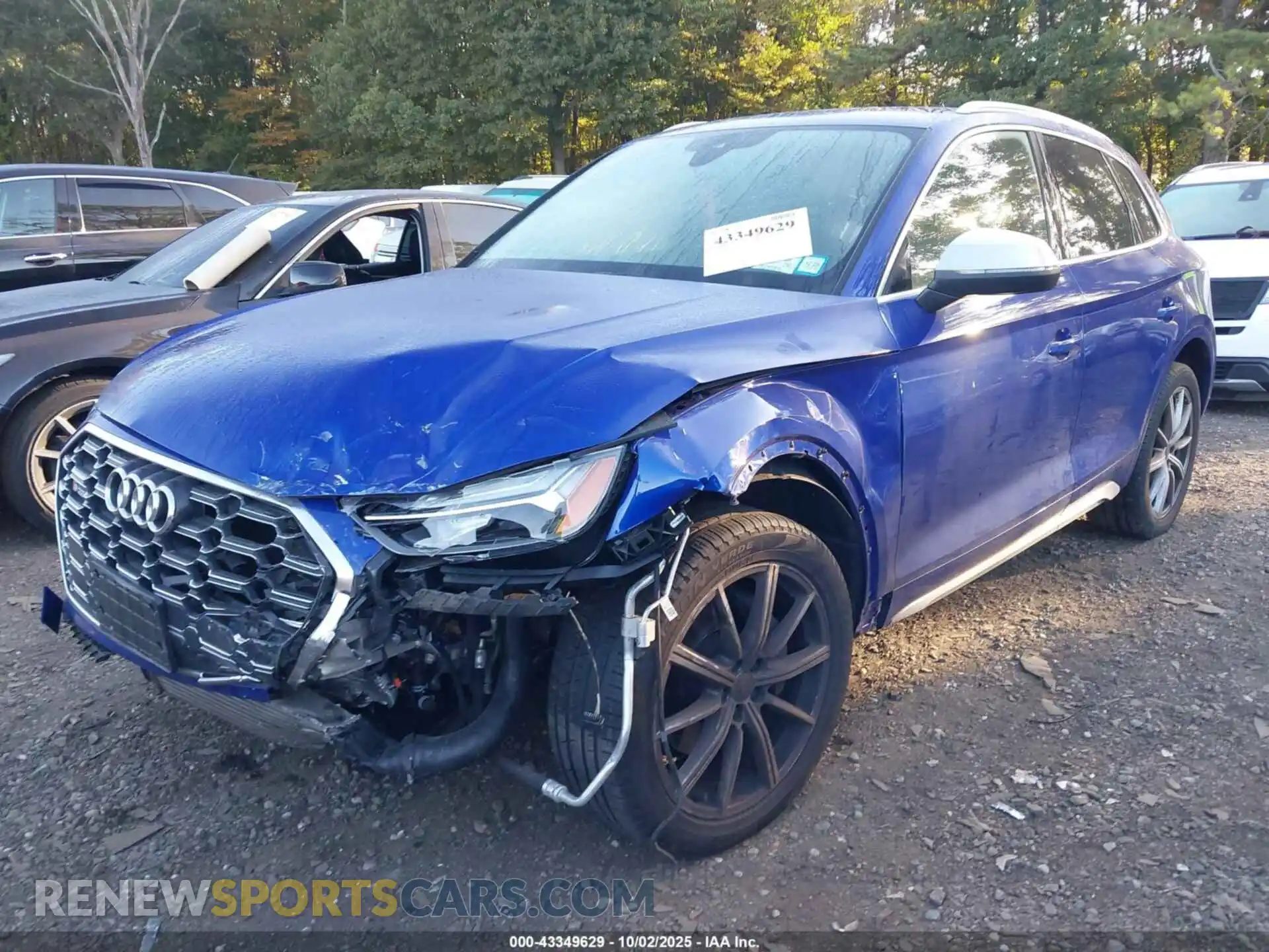 2 Photograph of a damaged car WA1A4AFY3N2042051 AUDI SQ5 2022