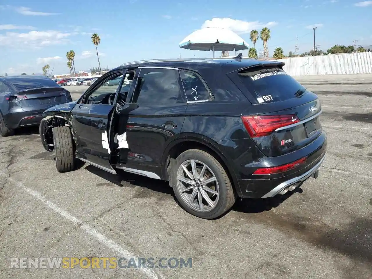 2 Photograph of a damaged car WA1B4AFY0N2102937 AUDI SQ5 2022