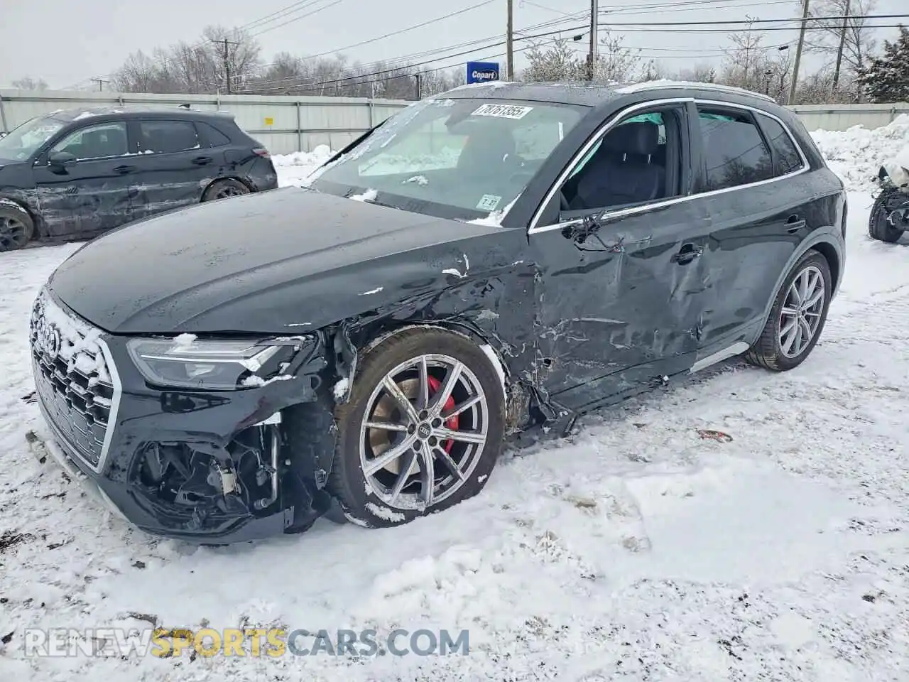 1 Photograph of a damaged car WA1B4AFY2N2113003 AUDI SQ5 2022