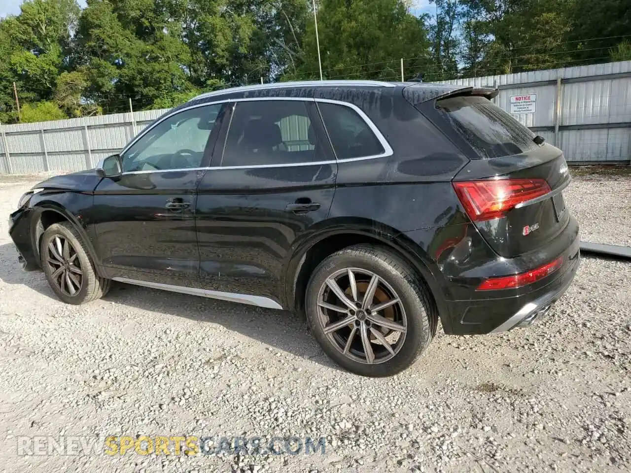 2 Photograph of a damaged car WA1B4AFY3N2039171 AUDI SQ5 2022