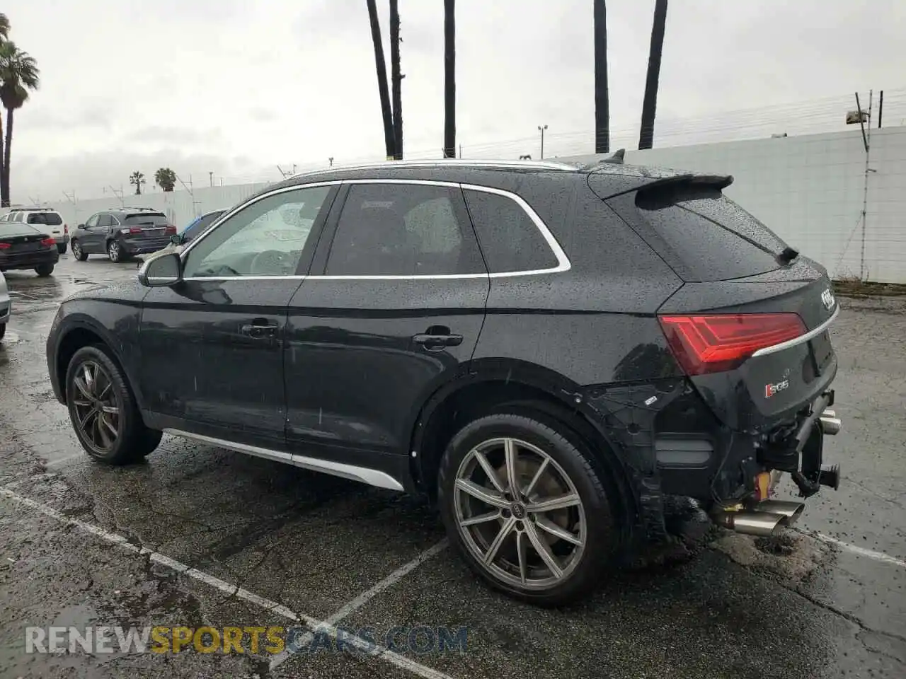 2 Photograph of a damaged car WA1B4AFY3N2105637 AUDI SQ5 2022