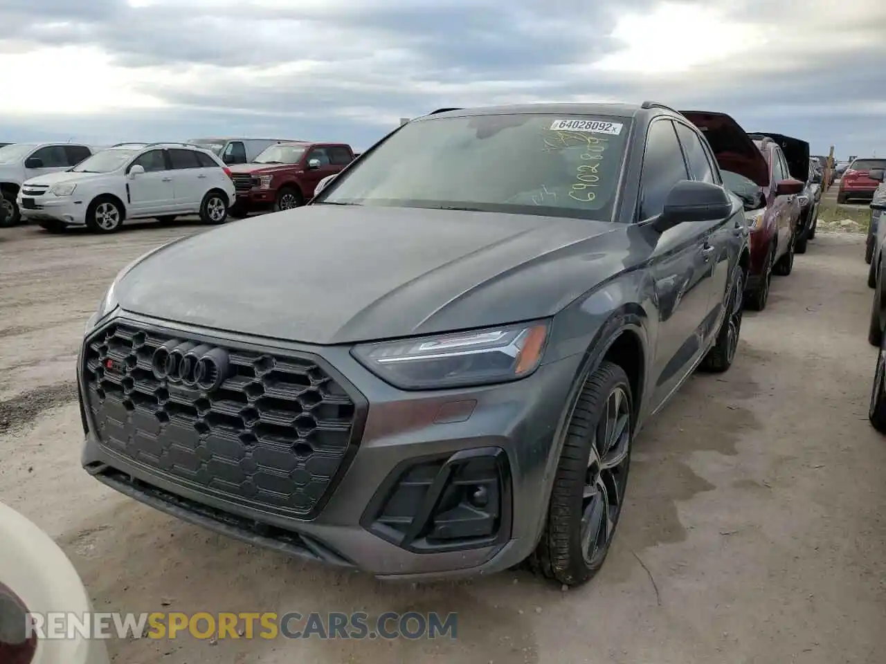 2 Photograph of a damaged car WA1C4AFY8N2032141 AUDI SQ5 2022