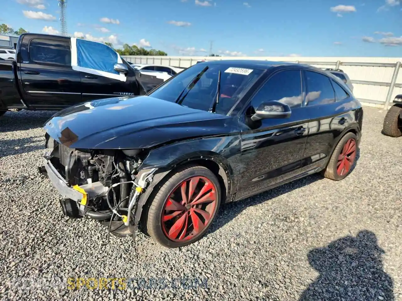 1 Photograph of a damaged car WA124AFY7P2102078 AUDI SQ5 2023