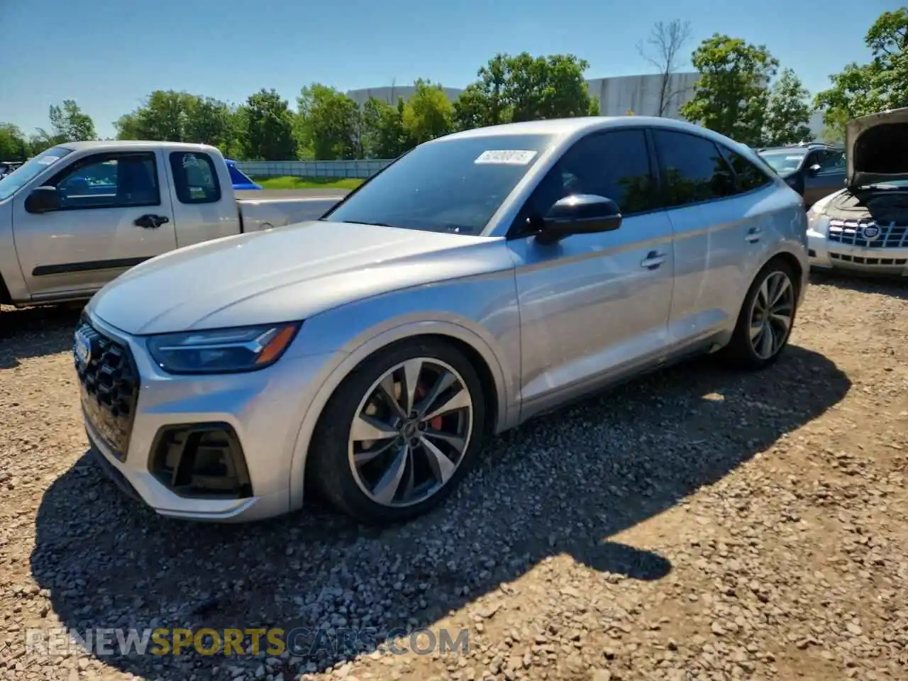 1 Photograph of a damaged car WA124AFY9P2005318 AUDI SQ5 2023