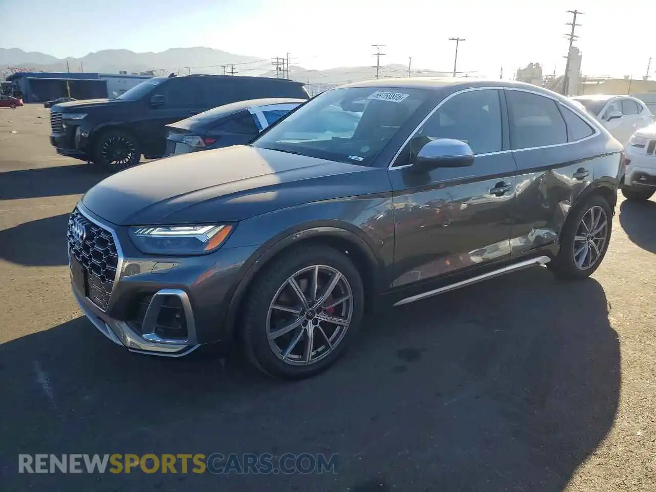 1 Photograph of a damaged car WA134AFY3P2006713 AUDI SQ5 2023