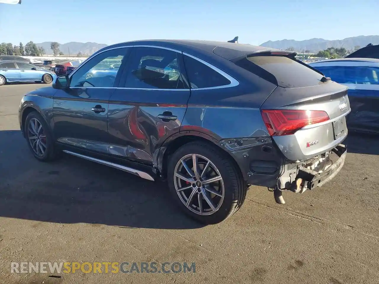 2 Photograph of a damaged car WA134AFY3P2006713 AUDI SQ5 2023
