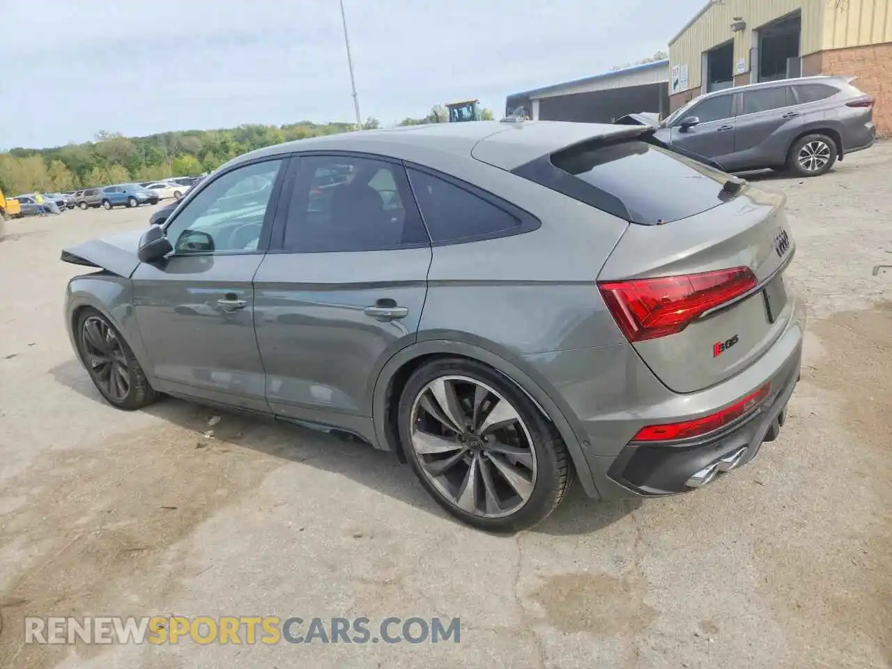 2 Photograph of a damaged car WA134AFY8P2152072 AUDI SQ5 2023