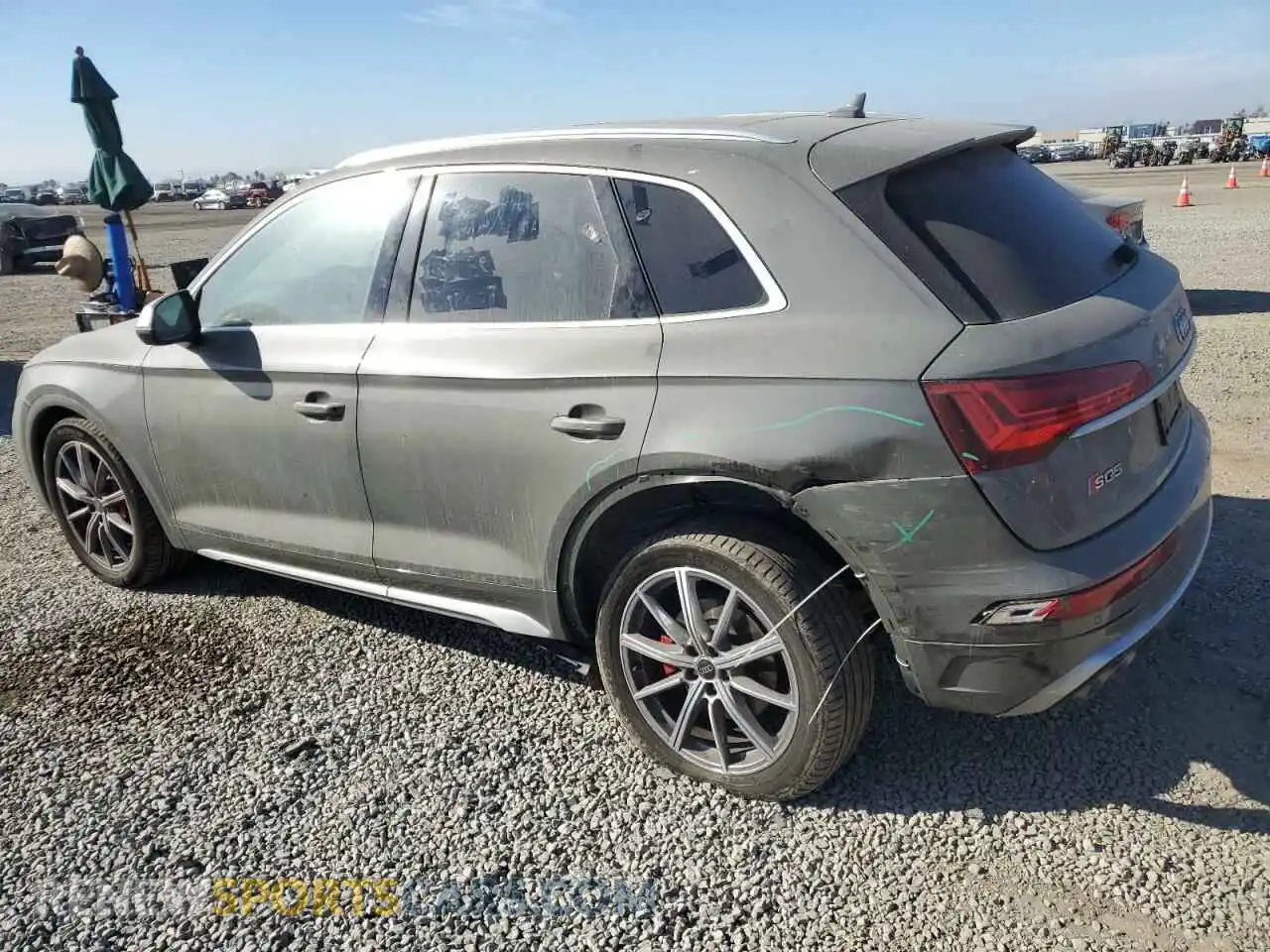 2 Photograph of a damaged car WA1B4AFY1P2026504 AUDI SQ5 2023