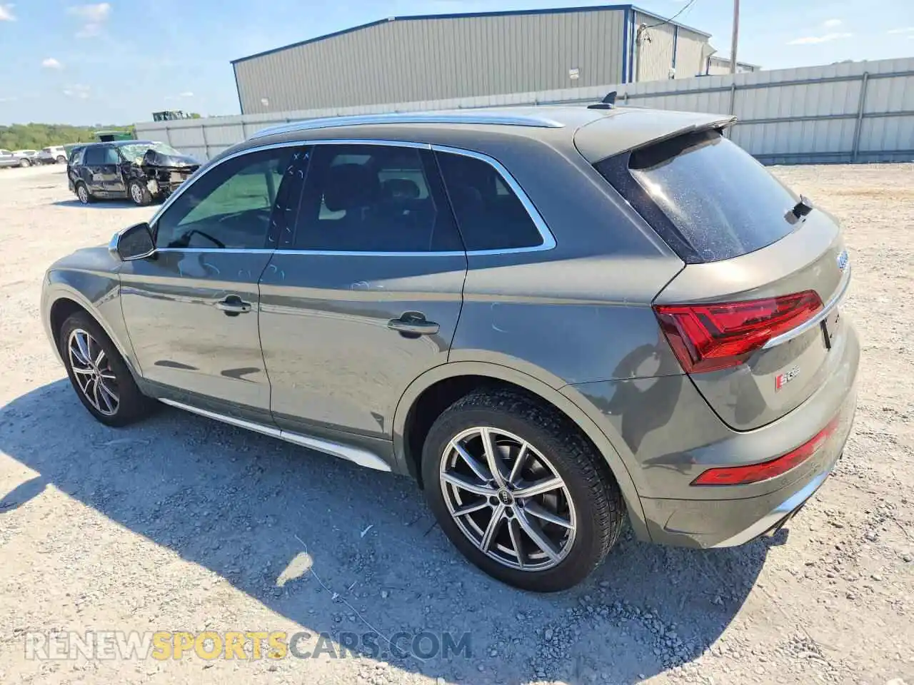 2 Photograph of a damaged car WA1B4AFY1P2057901 AUDI SQ5 2023