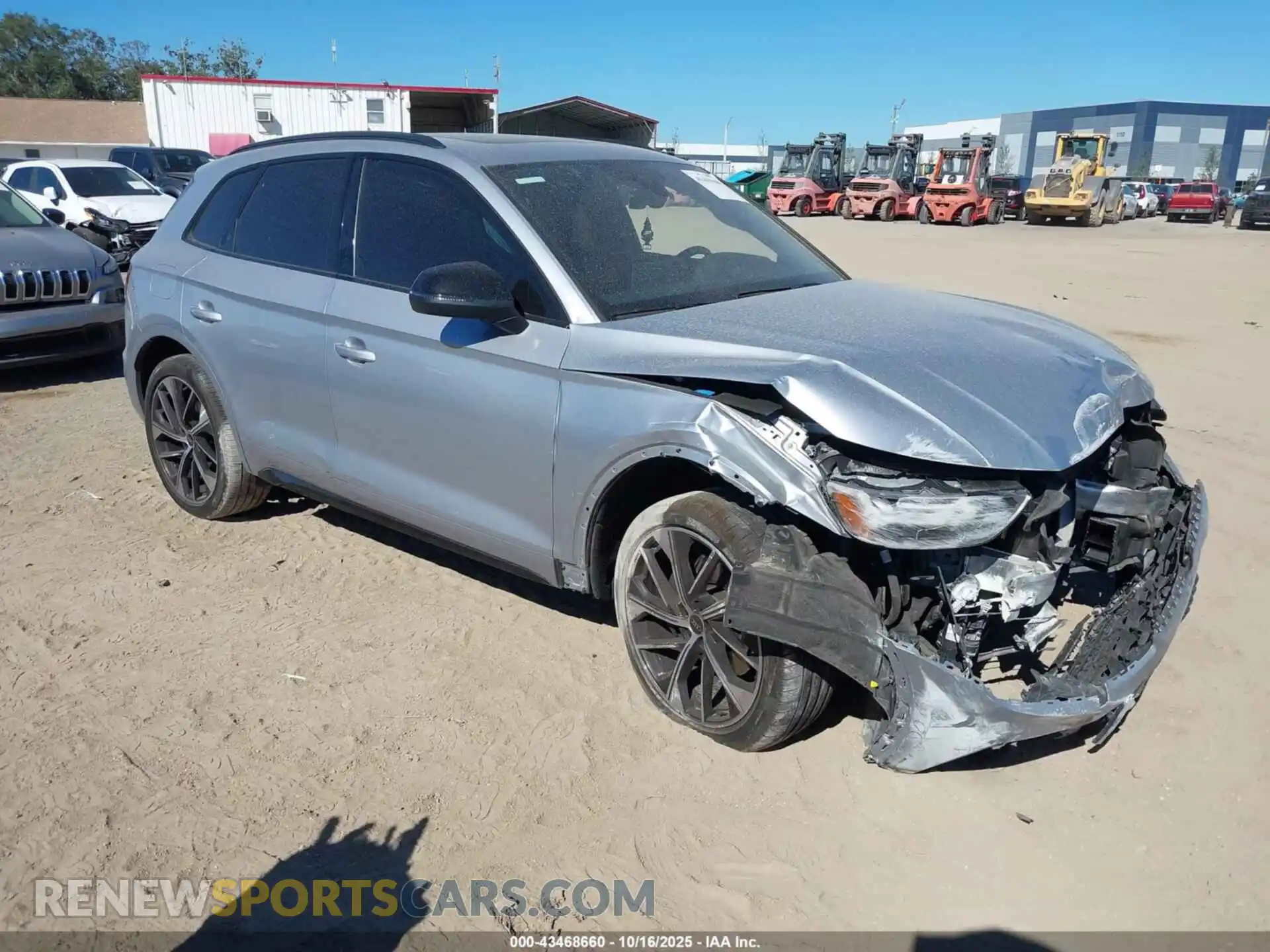 1 Photograph of a damaged car WA1B4AFY2P2156825 AUDI SQ5 2023