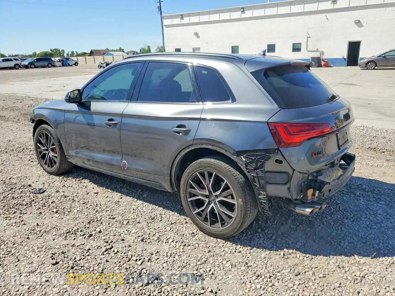 2 Photograph of a damaged car WA1B4AFY6P2126002 AUDI SQ5 2023