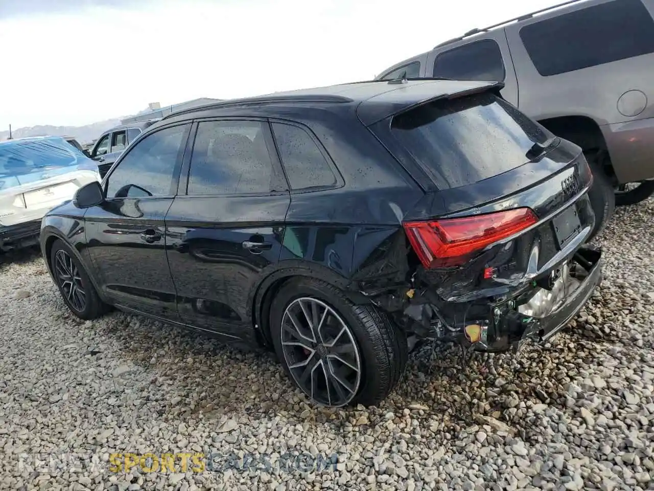 2 Photograph of a damaged car WA1B4AFY8P2145974 AUDI SQ5 2023