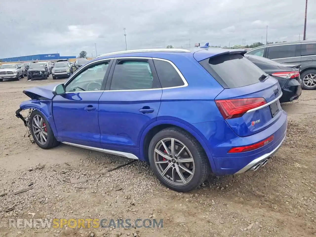 2 Фотография поврежденного автомобиля WA1C4AFY7P2126725 AUDI SQ5 2023