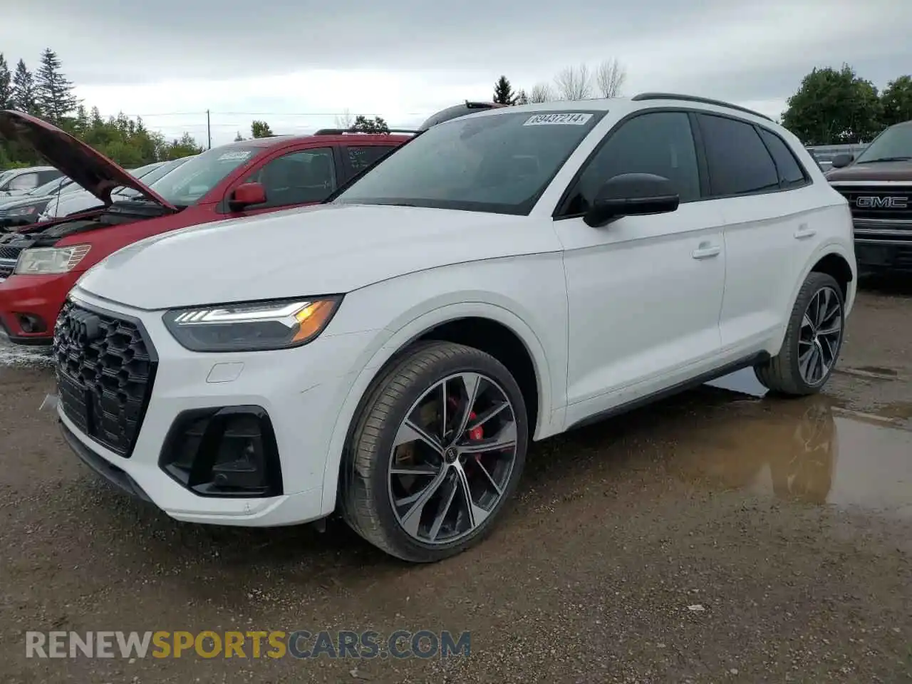 1 Photograph of a damaged car WA1C4AFY9P2014945 AUDI SQ5 2023