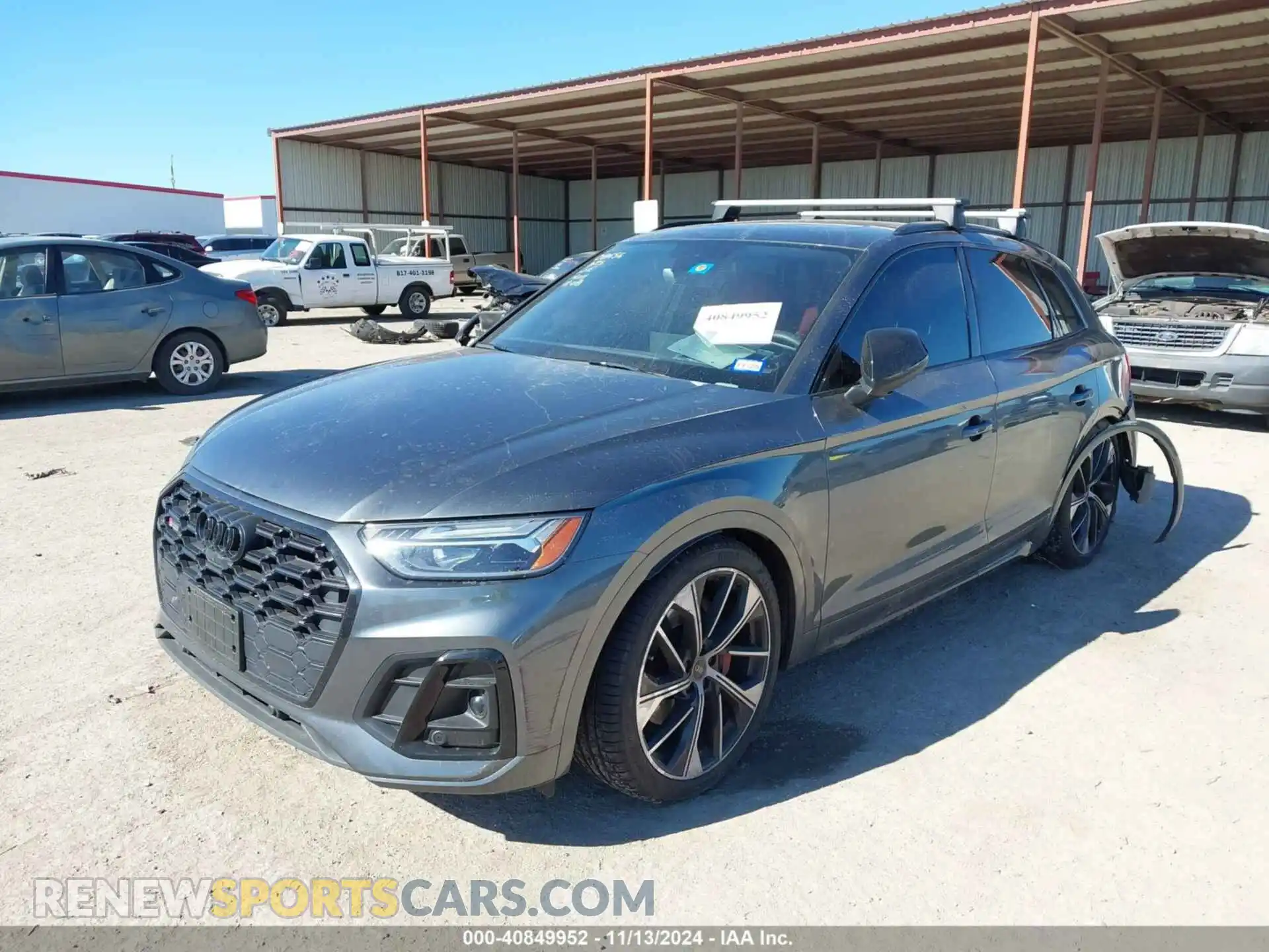 2 Фотография поврежденного автомобиля WA1B4AFY7R2008656 AUDI SQ5 2024