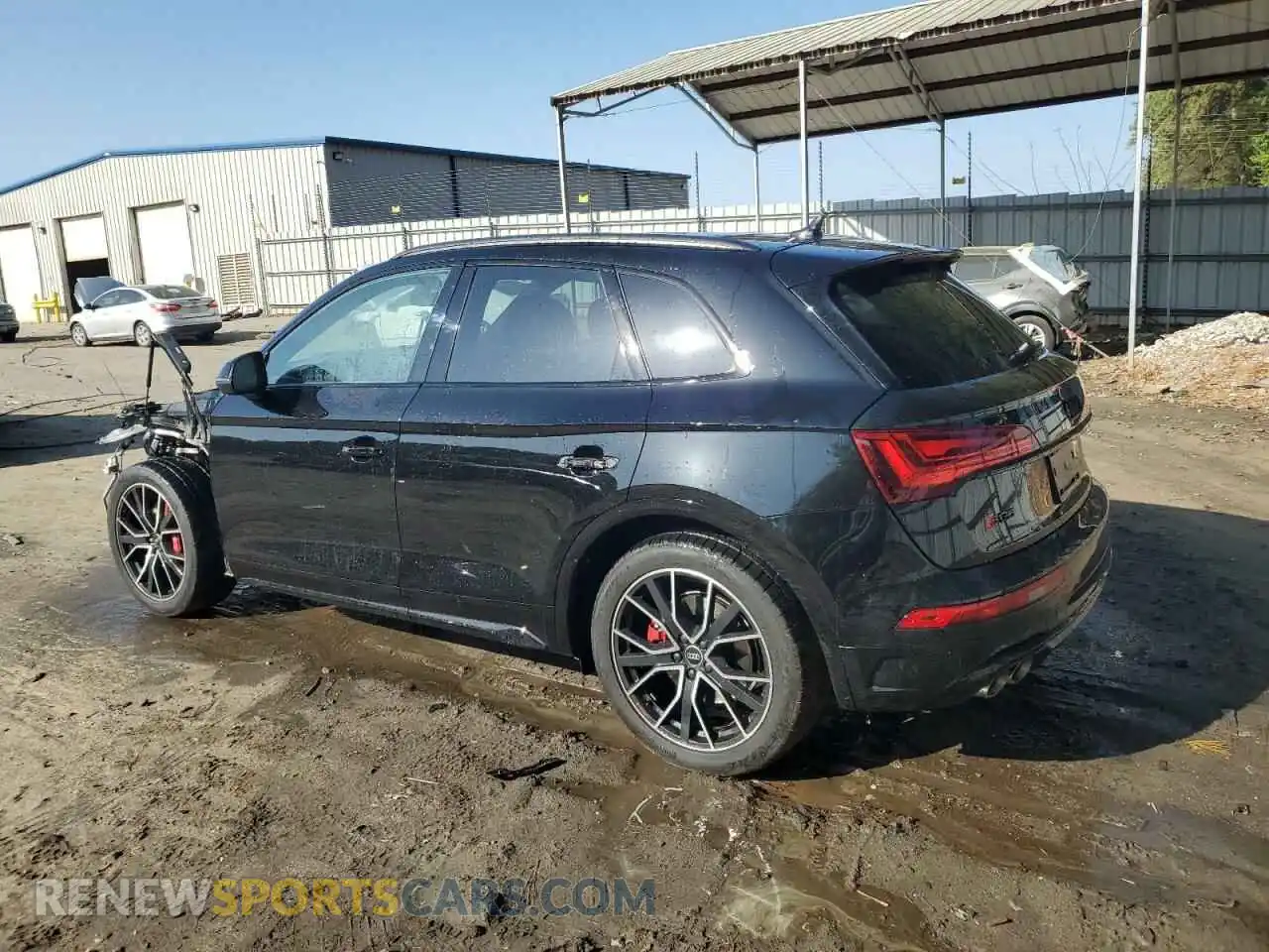 2 Photograph of a damaged car WA1B4AFY8R2041326 AUDI SQ5 2024