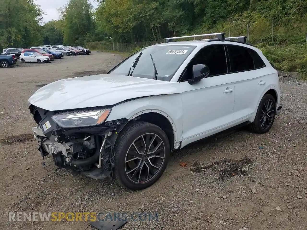 1 Photograph of a damaged car WA1B4AFYXR2040811 AUDI SQ5 2024
