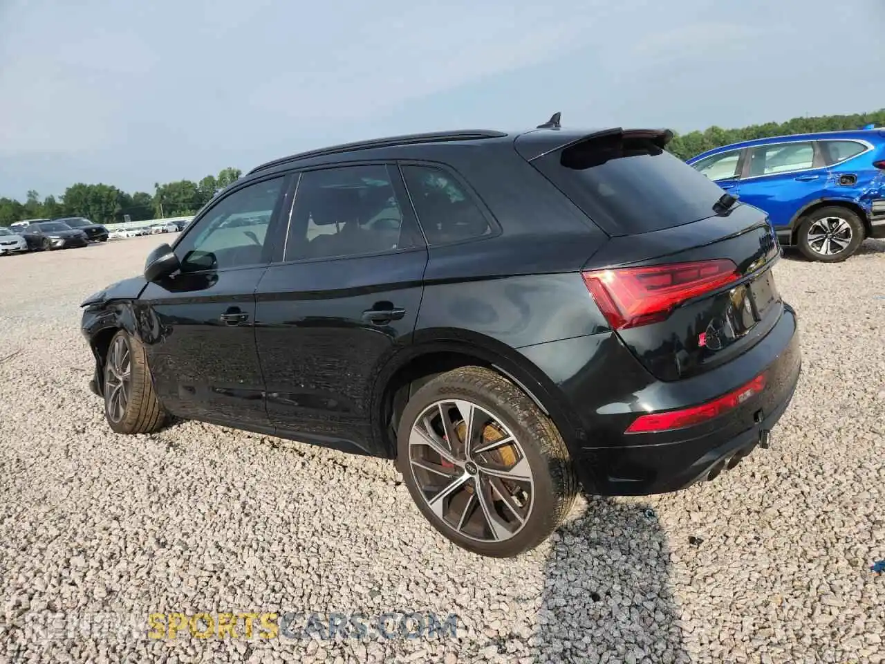2 Photograph of a damaged car WA1C4AFY7R2024425 AUDI SQ5 2024