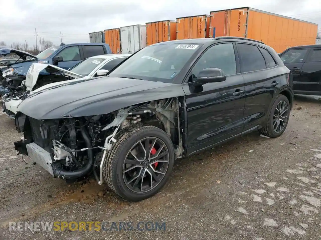 1 Photograph of a damaged car WA1C4AFY9R2044613 AUDI SQ5 2024