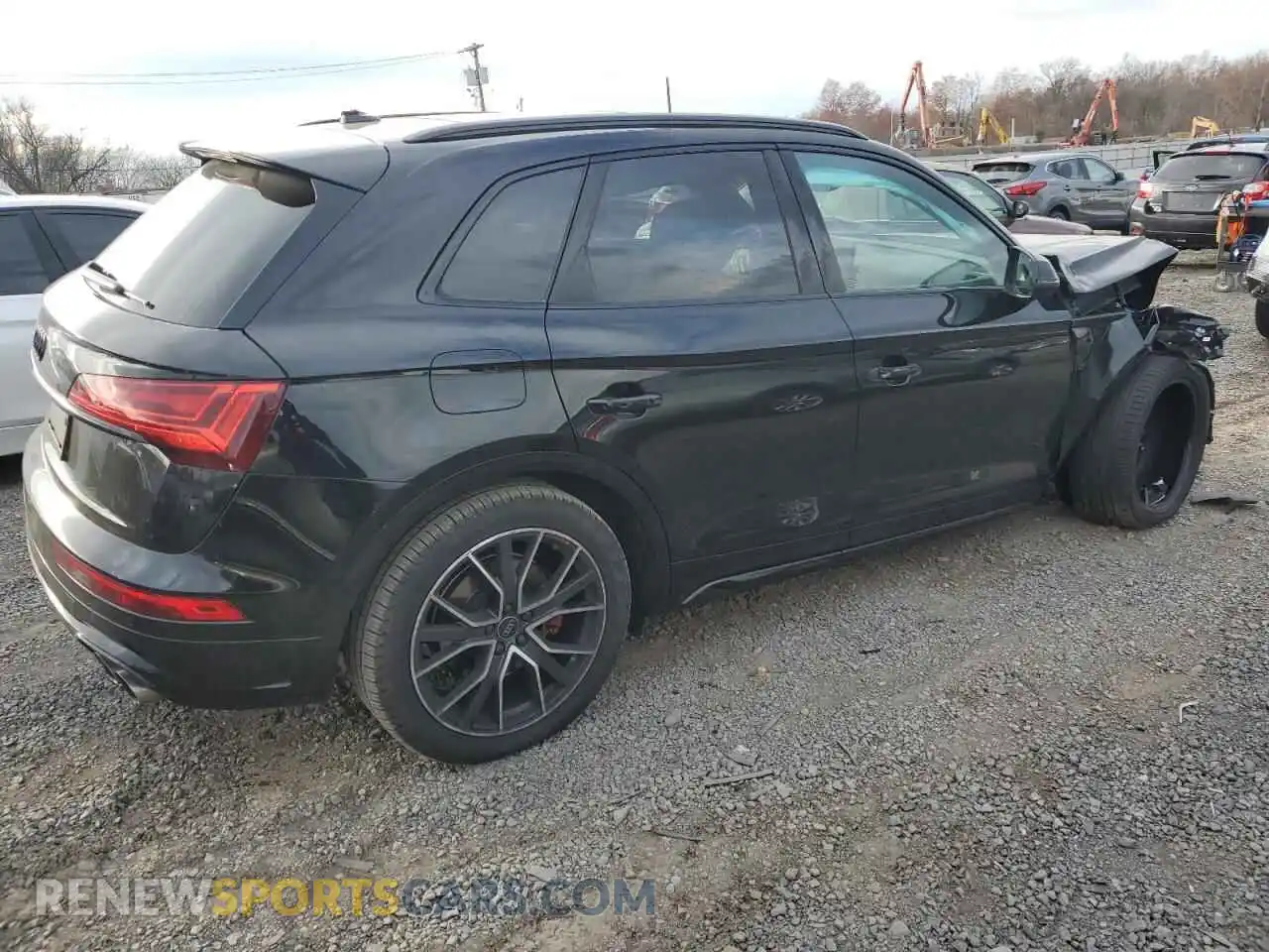 3 fotografías del automóvil dañado WA1B4AFY0S2032660 AUDI SQ5 2025