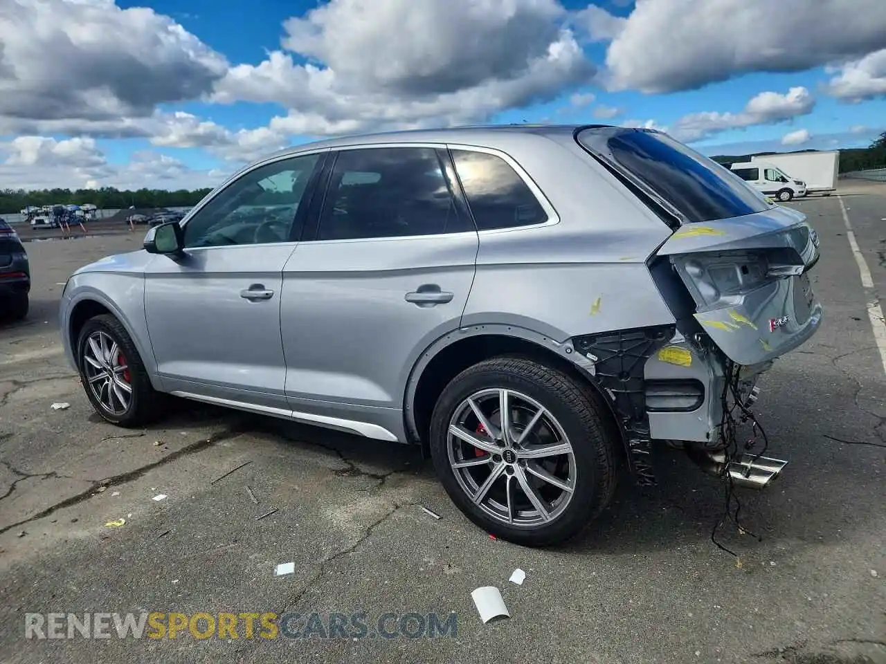 2 fotografías del automóvil dañado WA1B4AFY5S2027941 AUDI SQ5 2025