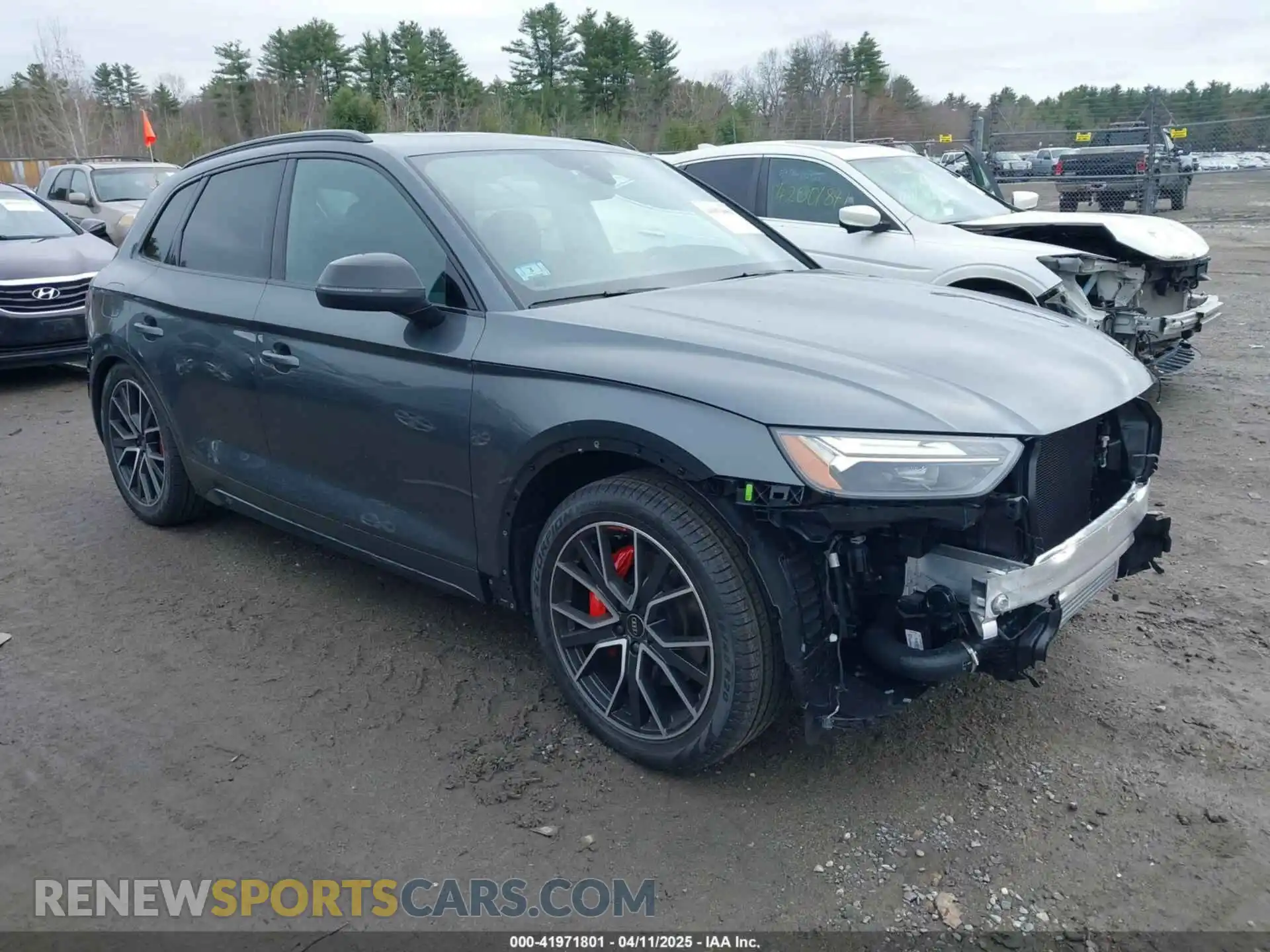 1 Фотография поврежденного автомобиля WA1B4AFY6S2052377 AUDI SQ5 2025