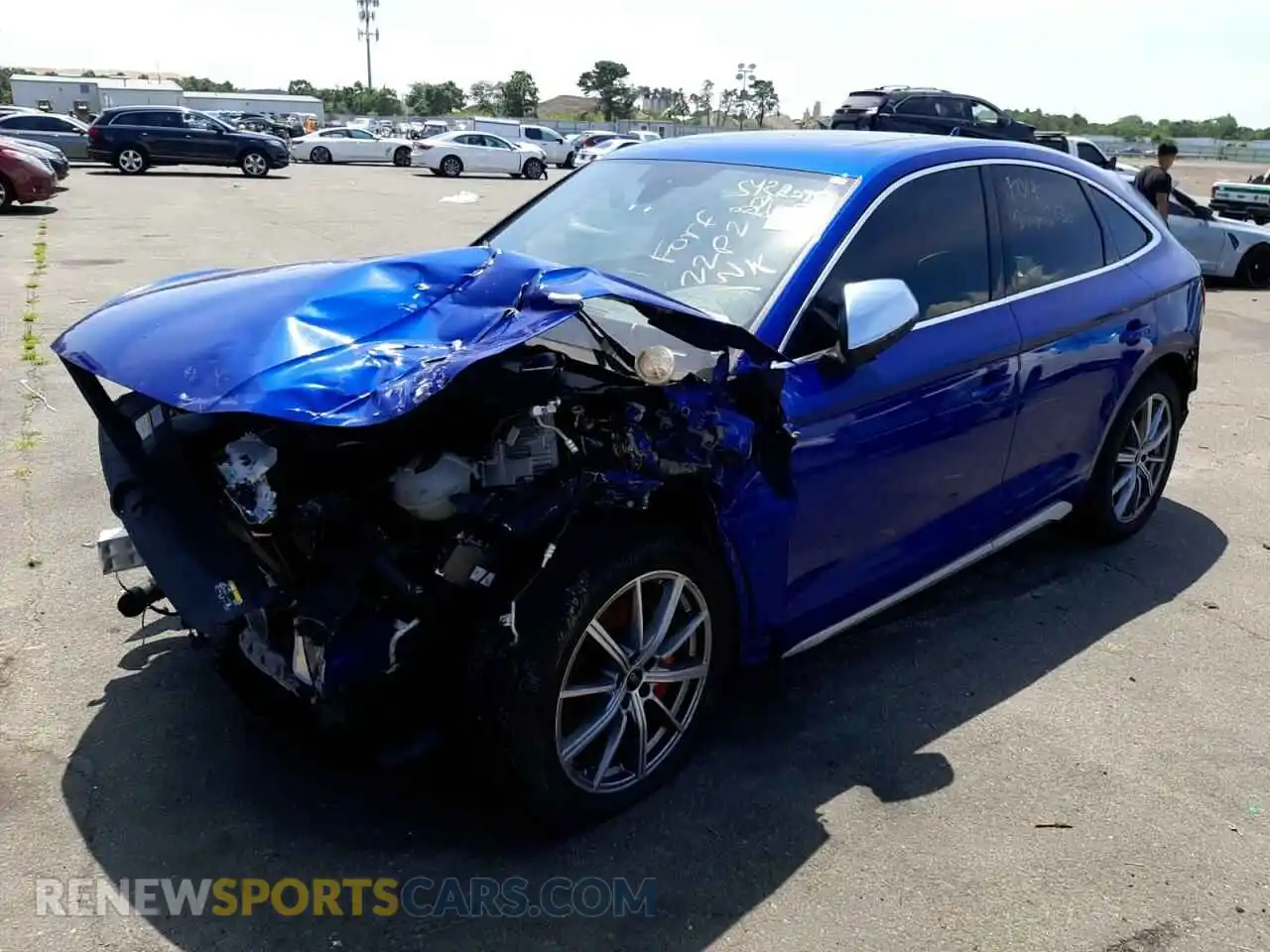2 Photograph of a damaged car WA124AFY8M2076103 AUDI SQ5 SPORTB 2021