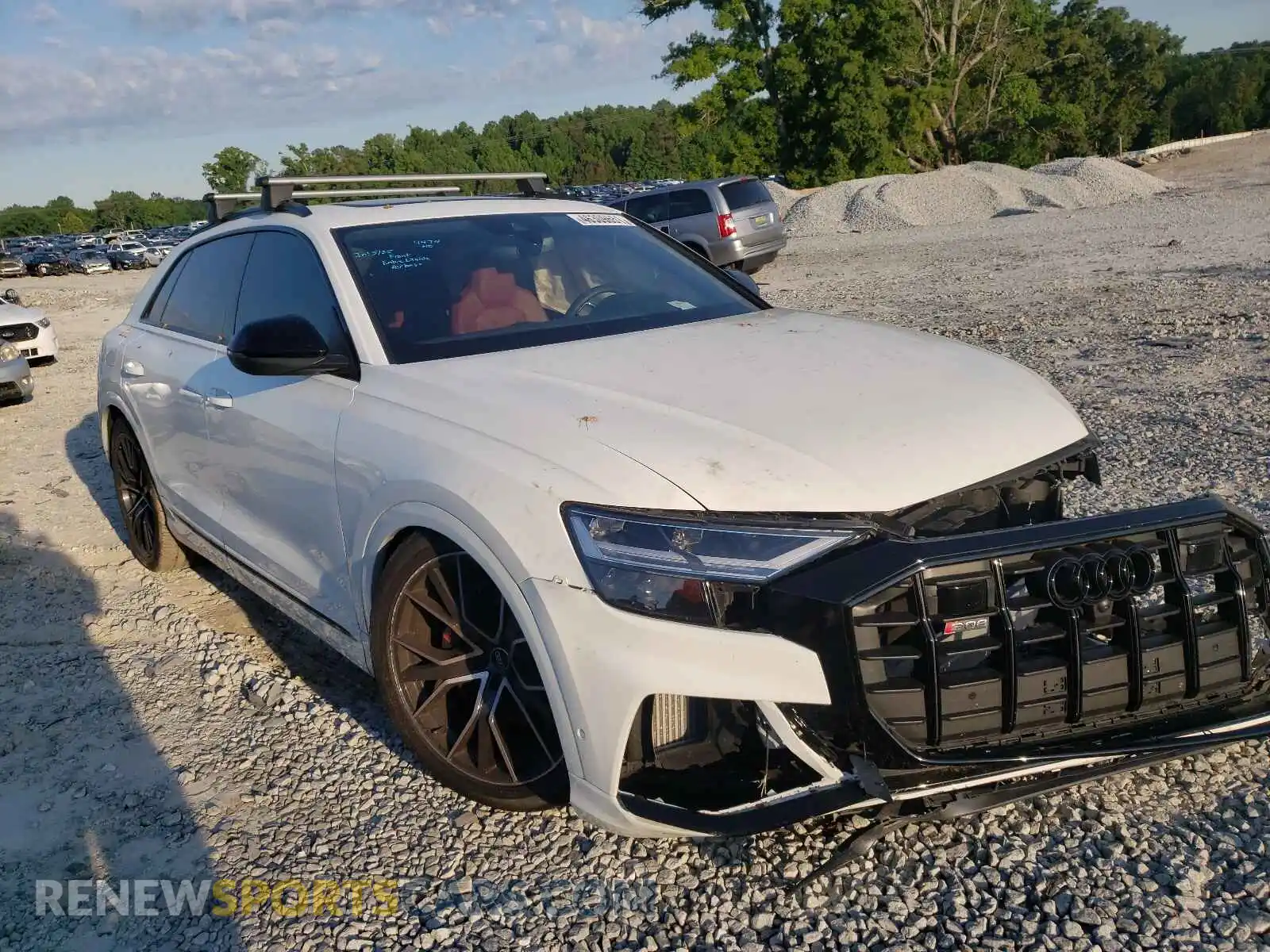 1 Photograph of a damaged car WA1AWBF15MD008246 AUDI SQ8 2021