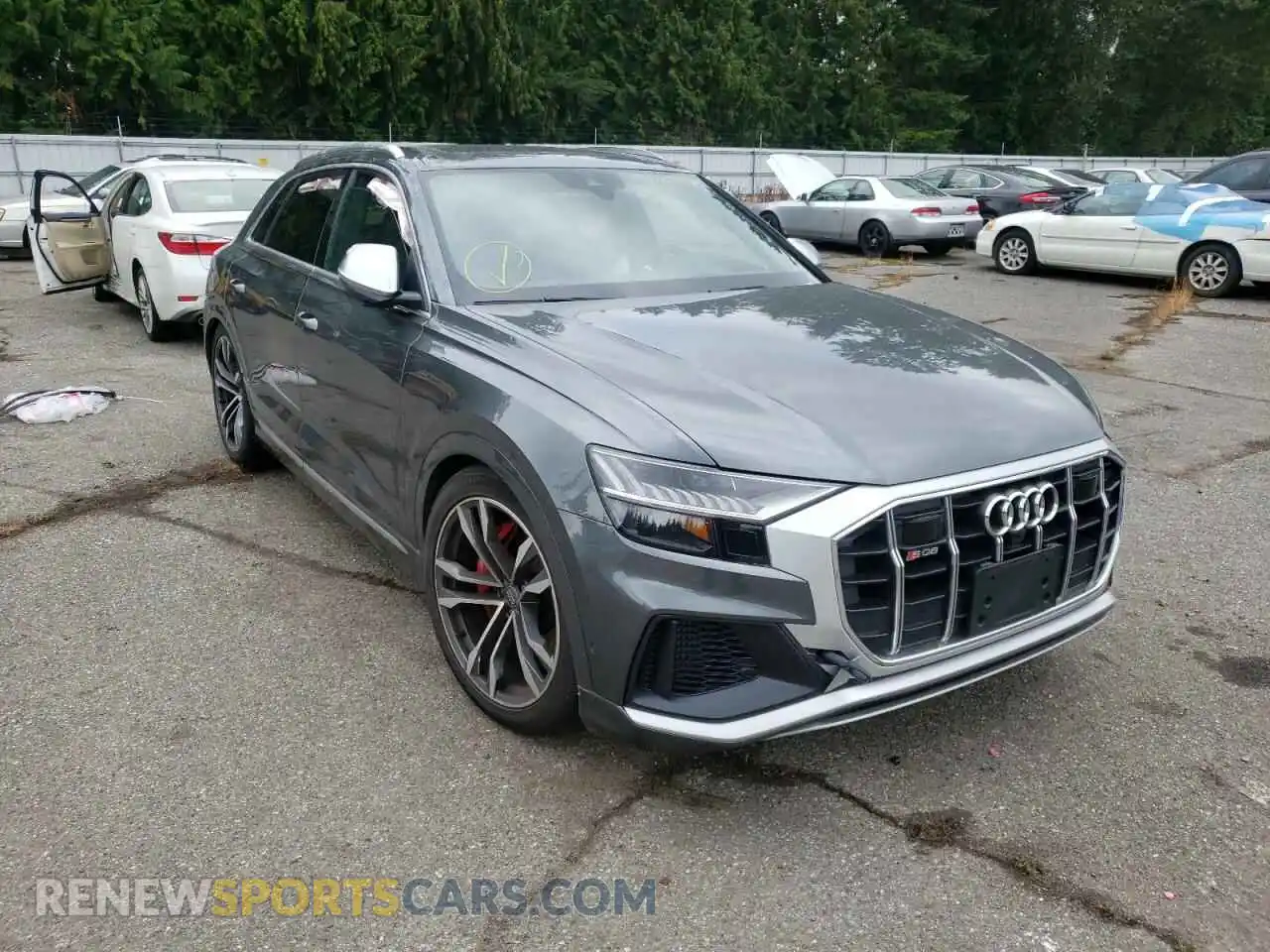 1 Photograph of a damaged car WA1CWBF12MD001781 AUDI SQ8 2021